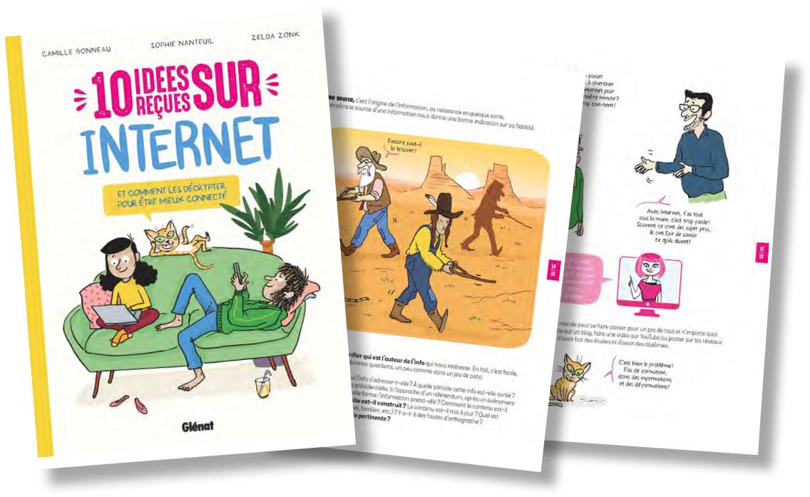 Enfin un livre intelligible et intelligemment conçu sur Internet à destination des jeunes mais qui est aussi un ouvrage familial et intergénérationnel qui déconstruit les idées reçues sur Internet avec humour et sens pratique !   Nous sommes d'accord pour dire qu'internet est une mine d'informations et un formidable outil :  on y trouve de l'information, on y raconte nos vies, on y rigole avec nos amis. . . Mais qui connaît vraiment la Toile, ses atouts et les dangers auxquels elle nous expose ? 
